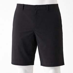 Jachs New York Men’s Black Flat Front Shorts Size W34 Casual Golf